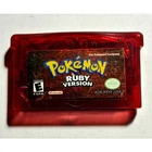 Pokemon Ruby (Game Boy Advance GBA)Works Authentic🔥Nice Shape!