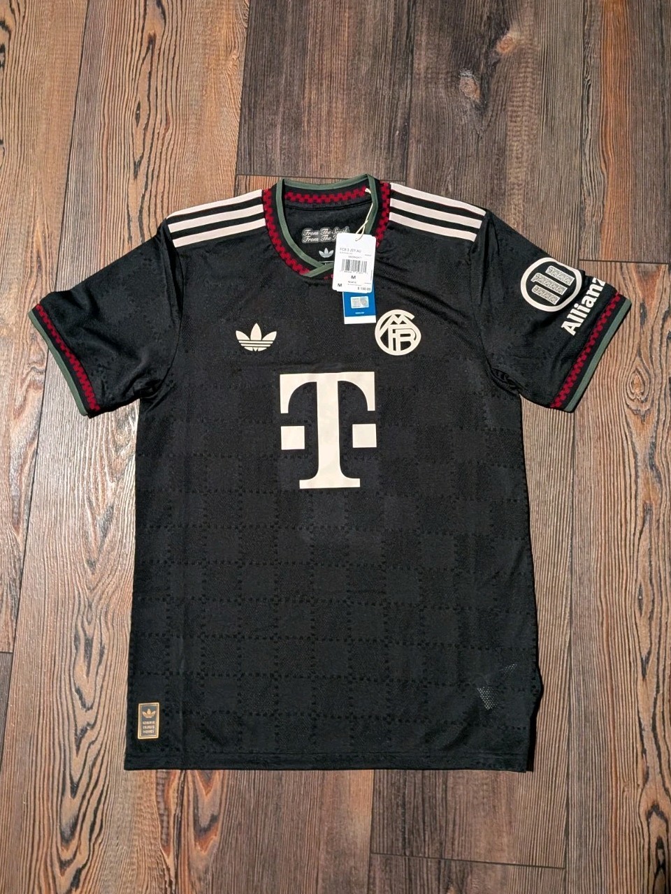 Adidas FC Bayern Munich 2025/26 Authentic Third Soccer Jersey KE6802 Men Size M