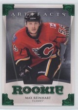 2013-14 Upper Deck Artifacts Rookies Emerald 41/99 Max Reinhart #178 0x5