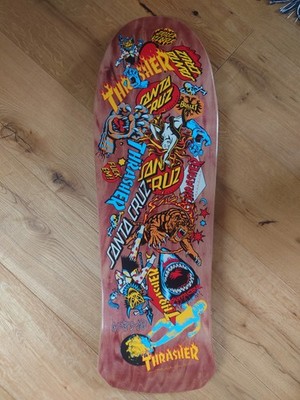 Thrasher x Santa Cruz Salba Oops 10'' Skateboard Deck
