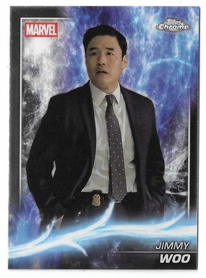 2025 Topps Chrome Marvel Studios Jimmy Woo Card #94 Ant-Man and the Wasp