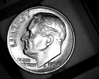 1964 P # 24 10C ROOSEVELT DIME