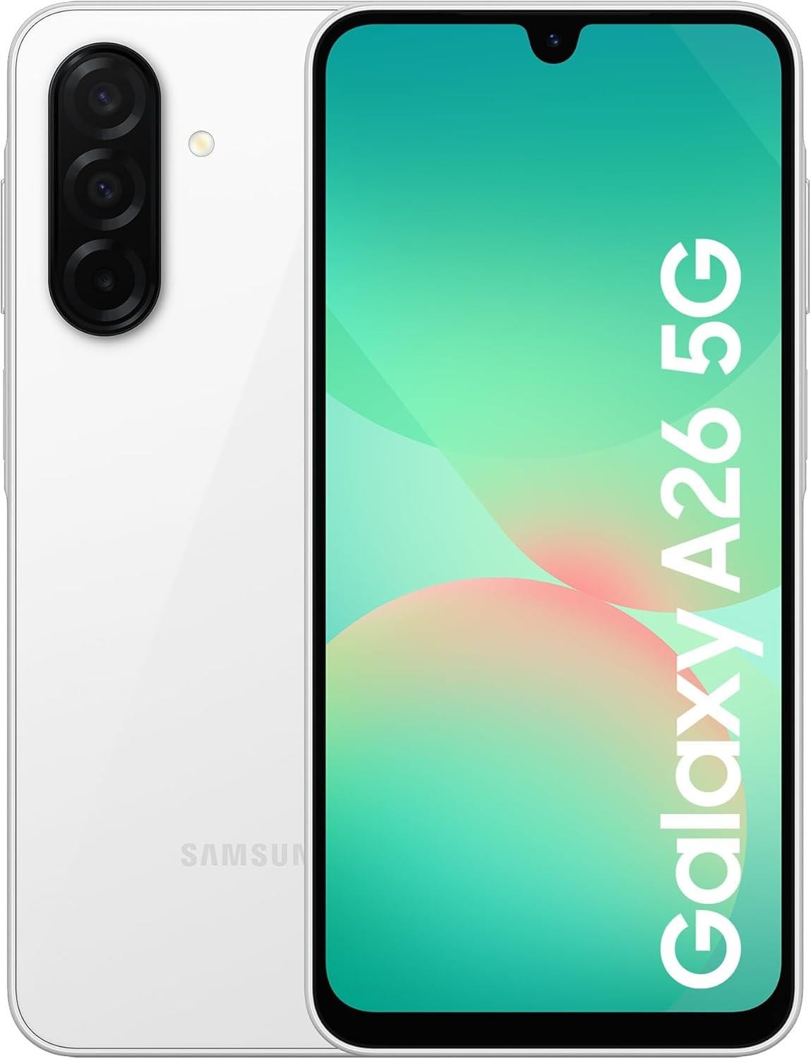 Samsung Galaxy A26 5G SM-A266B 256GB+8GB Ram White Dual SIM Unlocked Brand New