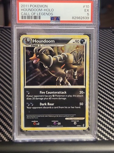 Houndoom graded PSA 5 for sale on eBay