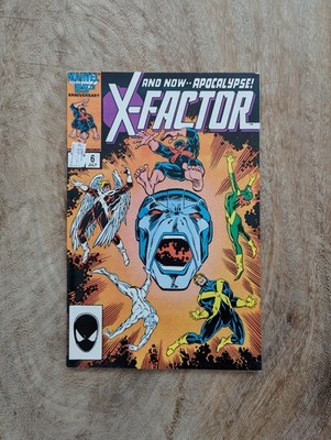 X-Factor #6 Marvel Comics 1986 1st Appearance Of Apocalypse