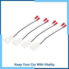 Pack 4 Speaker Connector Harness Adapter For Toyota Corolla 1993-2008 Pack 4 Speaker Connector Harness Adapter For Toyota Corolla 1993-2008