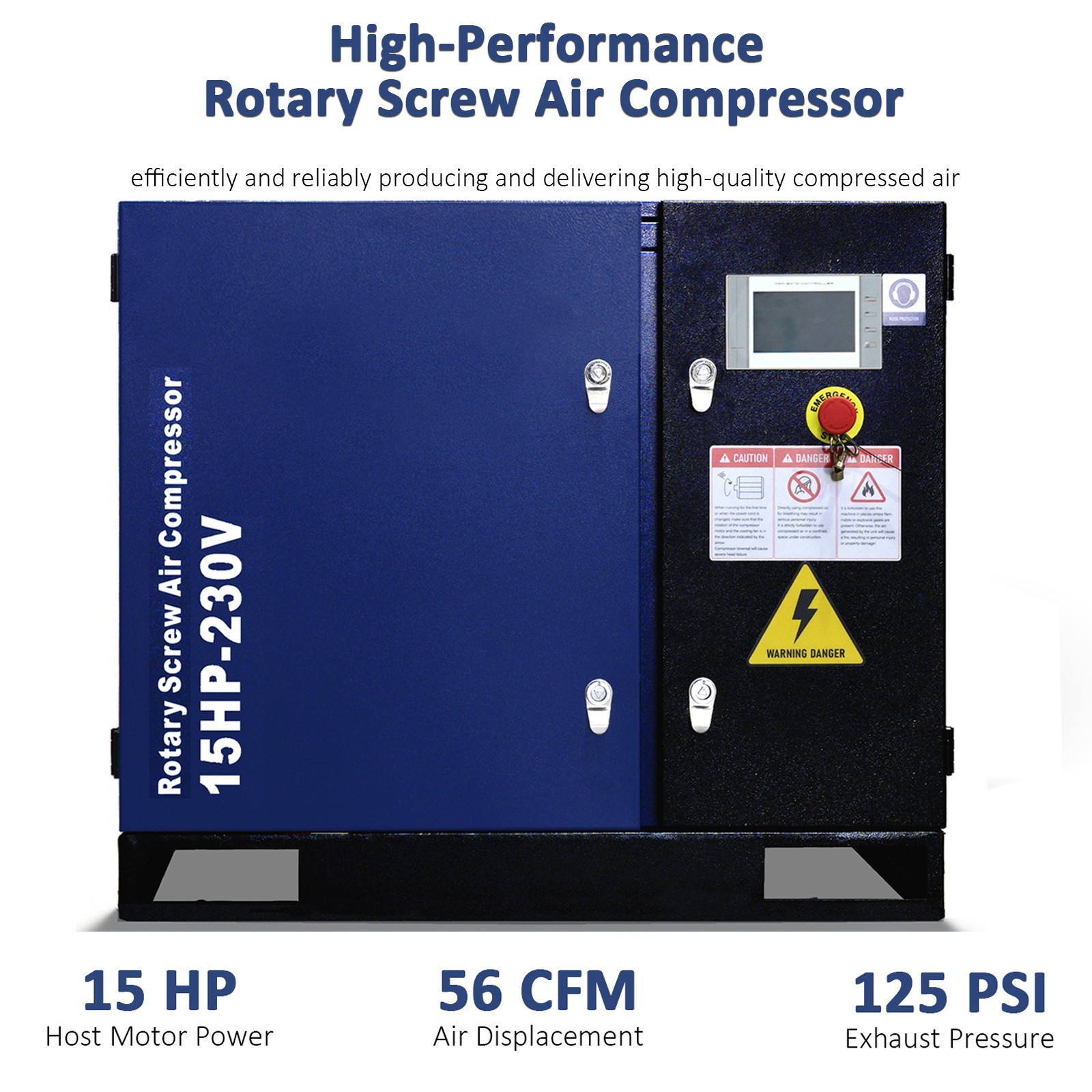 3 Phase 56cfm Fixed Speed Industrialgrade