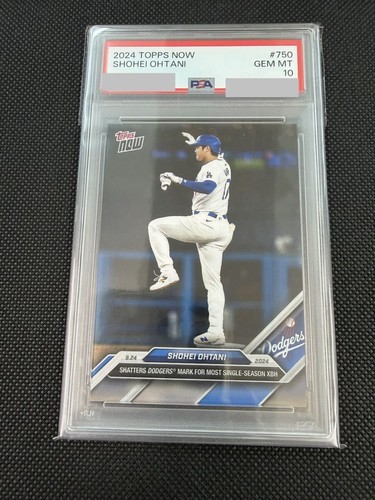 2024 Topps Now Shohei Ohtani PSA 10 #750