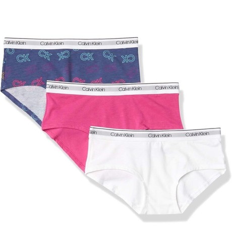 Calvin Klein 3 Pair Hipster Girls Underwear Size XL 14/16 New With Tags