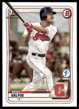 2020 Bowman Draft 1st Edition Petey Halpin #BD-69 Cleveland Indians