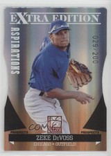 2011 Donruss Elite Extra Edition Prospects Aspirations Die-Cut Zeke DeVoss z6b