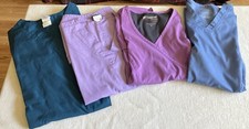 scrub tops women medium new