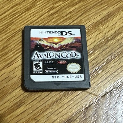 Avalon Code (Nintendo DS, 2009) Game Only - Authentic - Tested