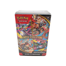 Pok mon TCG: Mega Evolution Booster Bundle 6 Booster Packs NEW SEALED D1-A3 