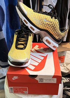 Nike Air Max Plus VII Varsity Maize Yellow / White - Black Mens Size 10  