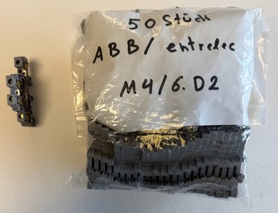 50 Stück ABB / entrelec  Mehrstockklemme / M4/6.D2 / 1SNA115271R2200