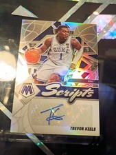 2022 Panini Chronicles Draft Picks prizm Trevor Keels MS-TKE Cracked Ice45/99