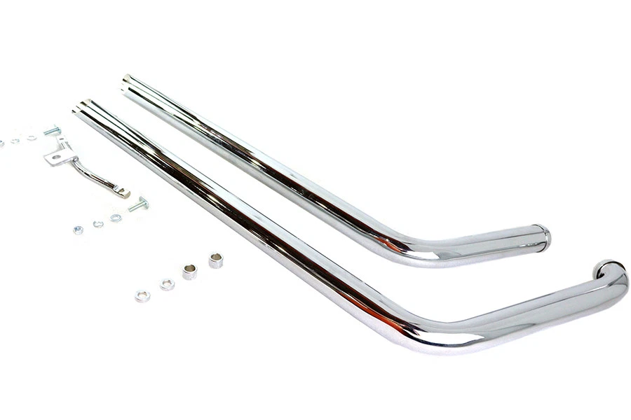 Juego de tubos de escape de escopeta de 40 pulgadas para Harley Davidson Foto 3 de 4