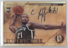 2014-15 Panini Gold Standard Superscribe 157/199 Cory Jefferson #25 Auto 9ih