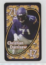 2024 UNO Fandom NFL Minnesota Vikings Gold Christian Darrisaw #71 0c4