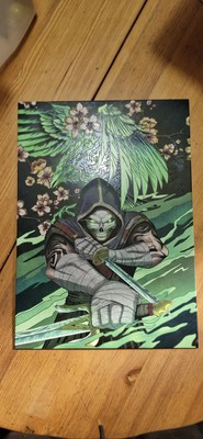 Displate: Ghostly Ninja - Limited Edition
