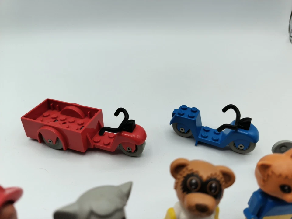 LEGO Figuras Fabuland Vintage Años 80 x7 - 2 Vehículos Cámara y Sombrero Foto 4 de 4