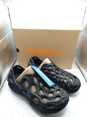 Merrell Hydro Next Gen Mokassins dreifach schwarze Damen-Slipper UK-Größe 5 neu 