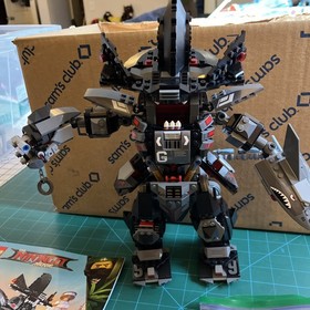 Lego The Ninjago Movie 70613 Garma Mecha Man 100% Complete w/ Instructions
