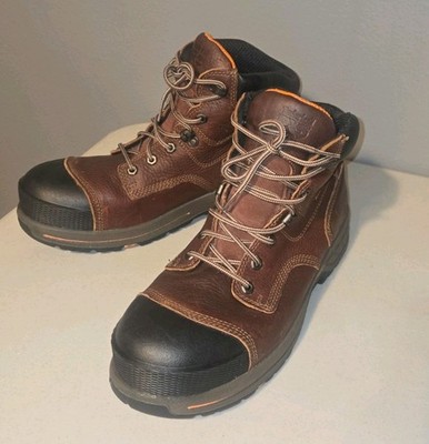 Timberland PRO Helix HD 6'' Composite Toe WP Brn Leather men Work Boot 12 M  Nwob