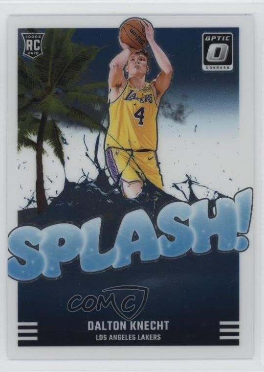 2024-25 Panini Donruss Optic Splash! Dalton Knecht #12 10no