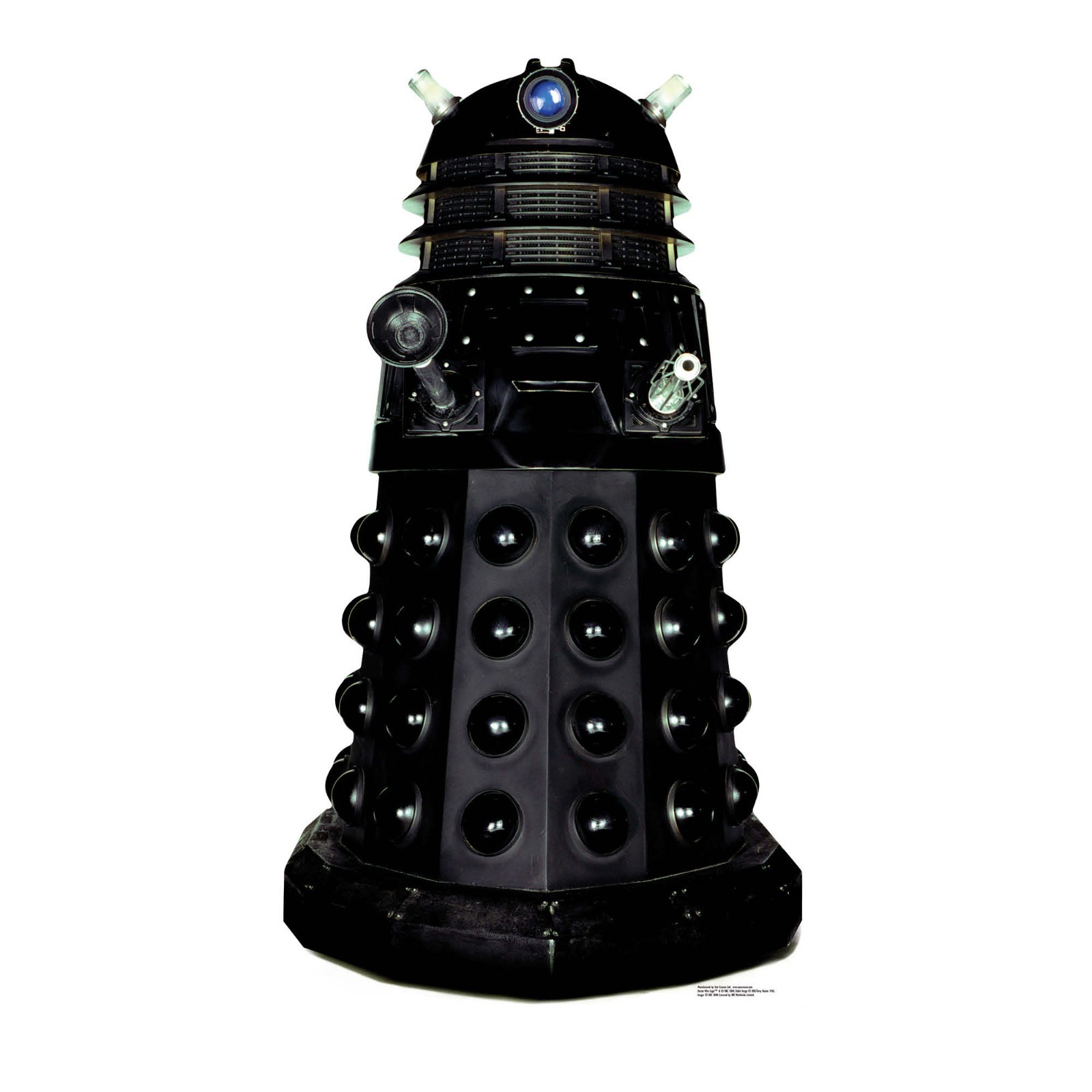 Black Dalek Cardboard Cutout Official Doctor Who BBC Standee 162cm x 87cm Sci-Fi