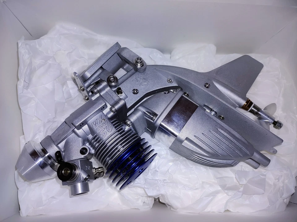 O.S. Engines 21XM Ver. II .21 Air Cooled Outboard Marine Boat RC Engine (13941) - Image 3 of 4