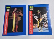 Macho King Randy Savage Lot - 1991 Classic WWF Superstars #134 & #135