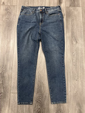 Seven7 Women's Jeans Size 12 Skinny; Dark Wash;