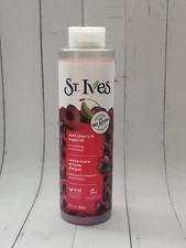 St. Ives Soothing Body Wash for Women, Dark Cherry & Argan Oil, 22 fl oz
