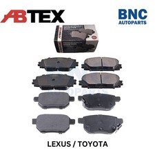 Abtex Front and Rear Brake Pads fits TOYOTA PRIUS 2008-2022