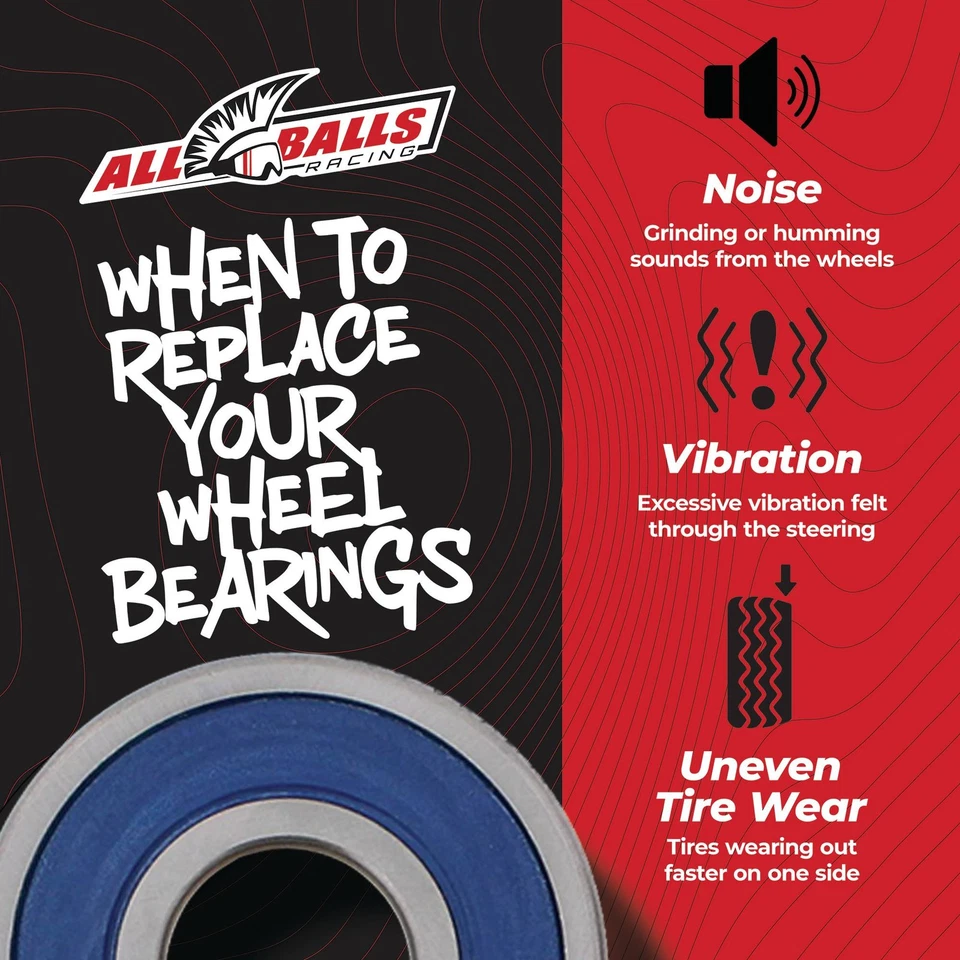 All Balls Wheel Bearing Kit (25-1770) For Yamaha BOLT 14-19 SR950 17 - Изображение 3 из 4