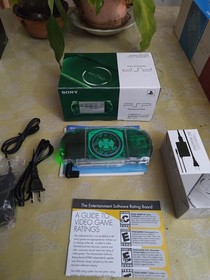Sony PSP 3000 Green Box Console New Charger with box +UMD Tested 🔥