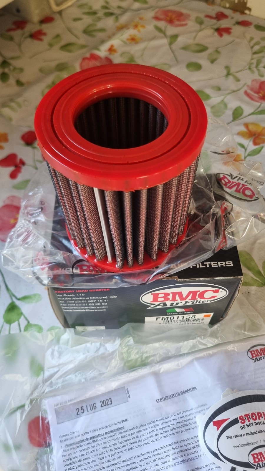 Filtro Aria BMC Per Royal Enfield Hunter e Meteor 350 2023-2026