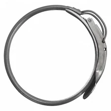 Nordfab 8010005627 Clamp, 8 In Duct Dia, 304 Stainless Steel, 20 Ga, 8 1/2 In W