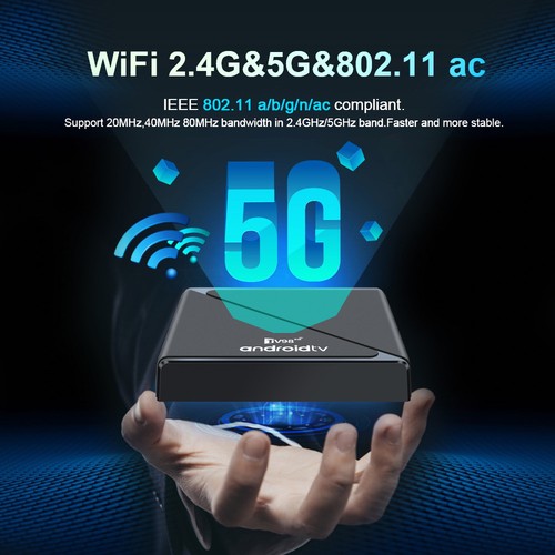 Smart TV98 TV Stick Android 14 ATV WiFi HD 8K 3D TV Box Media Player 2GB+16GB UK - Picture 14 of 28