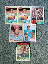 Joaquin Andujar Baseball Card Mixed Lot of approx 6 cards