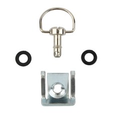 Universal Motorcycle Quick-Release 17mm D-Ring Fairing Fasteners Pack of 2 