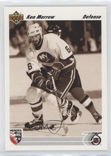 1991-92 Upper Deck Heroes of the NHL Ken Morrow #637 2e7