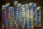 1991 Hot Wheels Lot of (135) - BLUE CARDS - VINTAGE