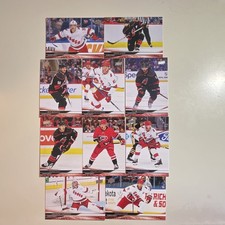 Upper Deck 2024-25 Carolina Hurricanes NHL Hockey Card Lot (10 Cards)