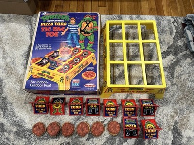 Vintage Teenage Mutant Ninja Turtles Tic-Tac-Toe Game Complete TMNT Rare