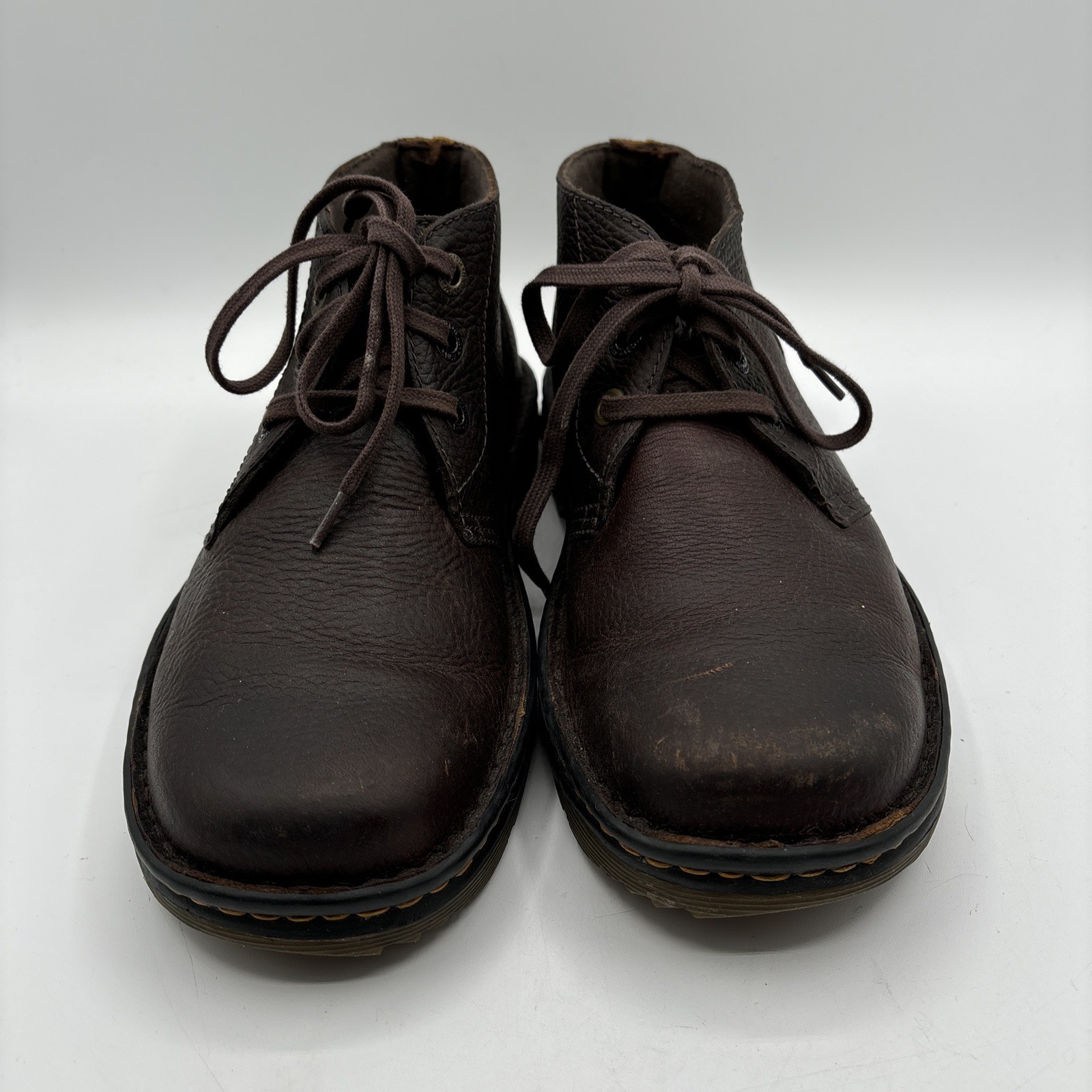 Dr Martens Sussex Chukka Boots Men's 8 Bear Track Brown Leather Industrial READ