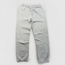 Vintage Tultex Sweatpants Mens L Gym Work Out Tri Blend Grey 70s