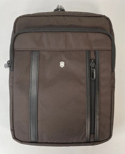 Victorinox High Quality and Durable Professional Werks Crossbody Bag Dark Earth